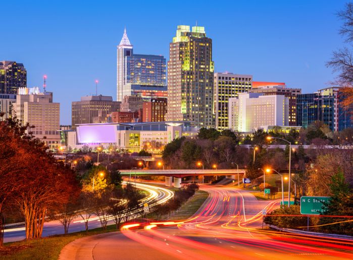 Raleigh, NC Skyline